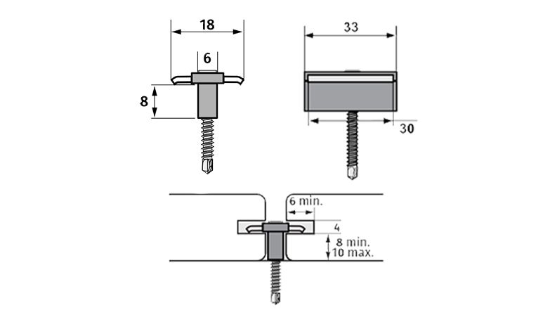 Mèche fraise à butée réglable COBRA - Cobrafastener - Clips et outils de  fixation pour terrasse