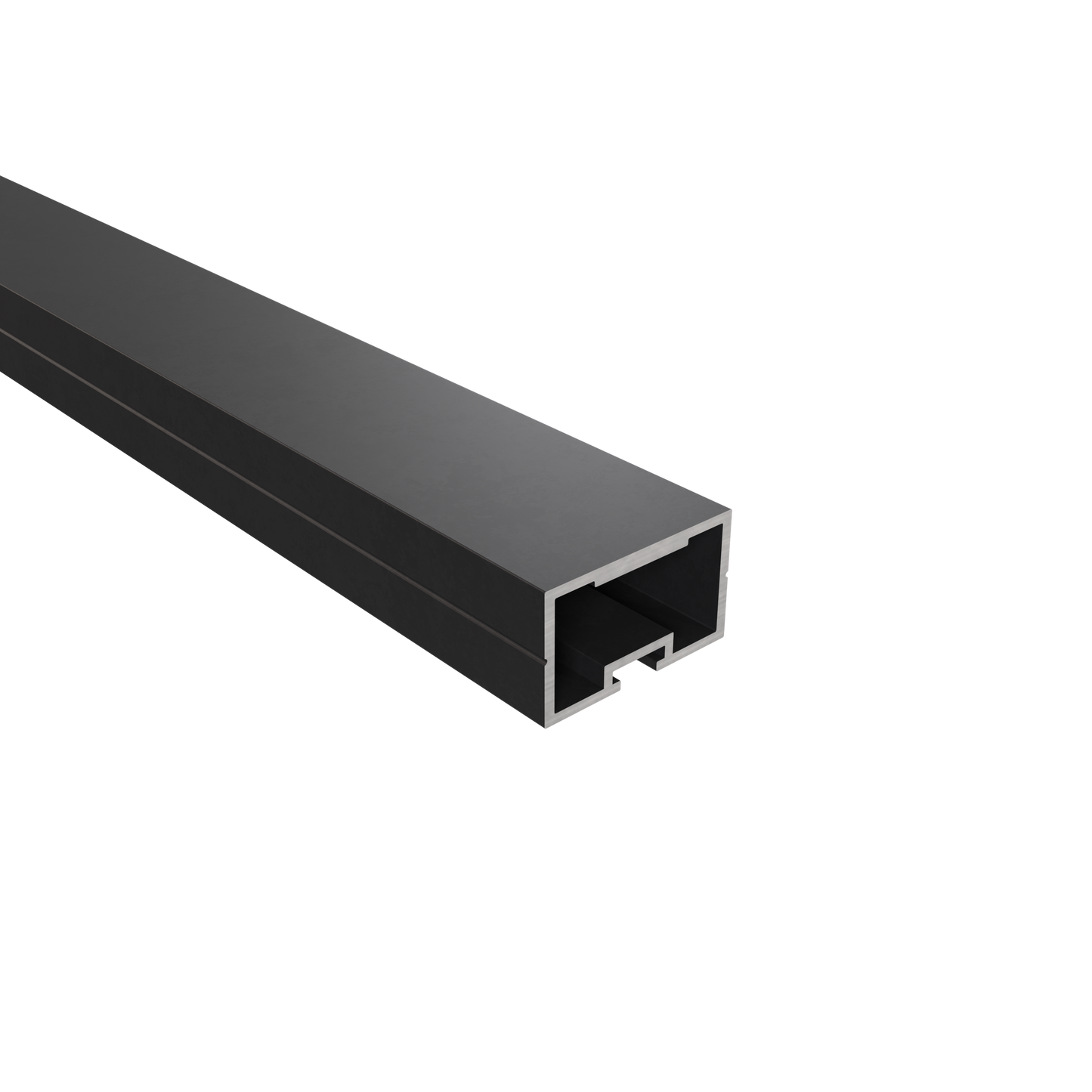 Lambourde aluminium 24x40 mm de la gamme Structural, vue détourée