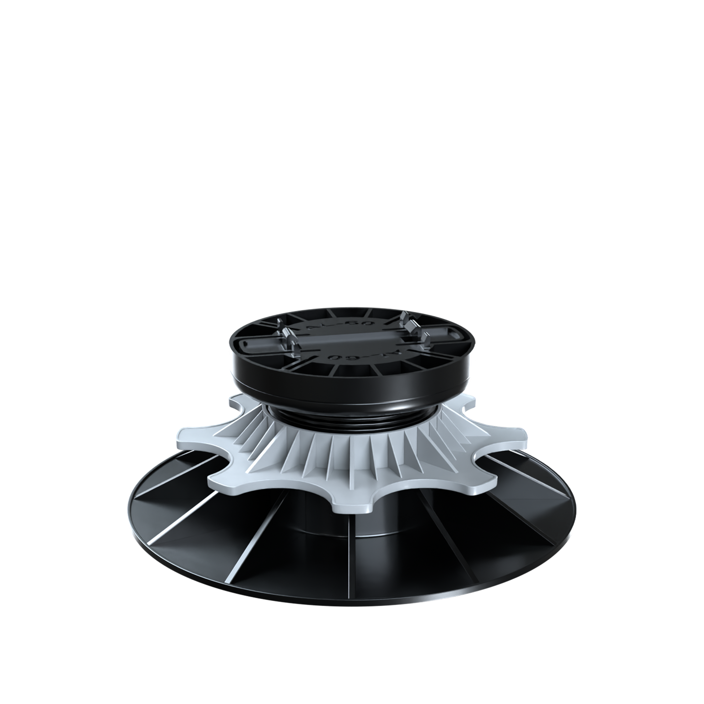 Plot NIVO H60-80mm Lambourde aluminium (10 pcs)