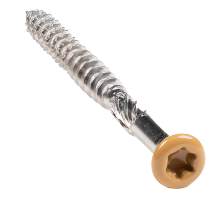 Vis Cobra Inox 5x60mm Tête colorée (50pcs)